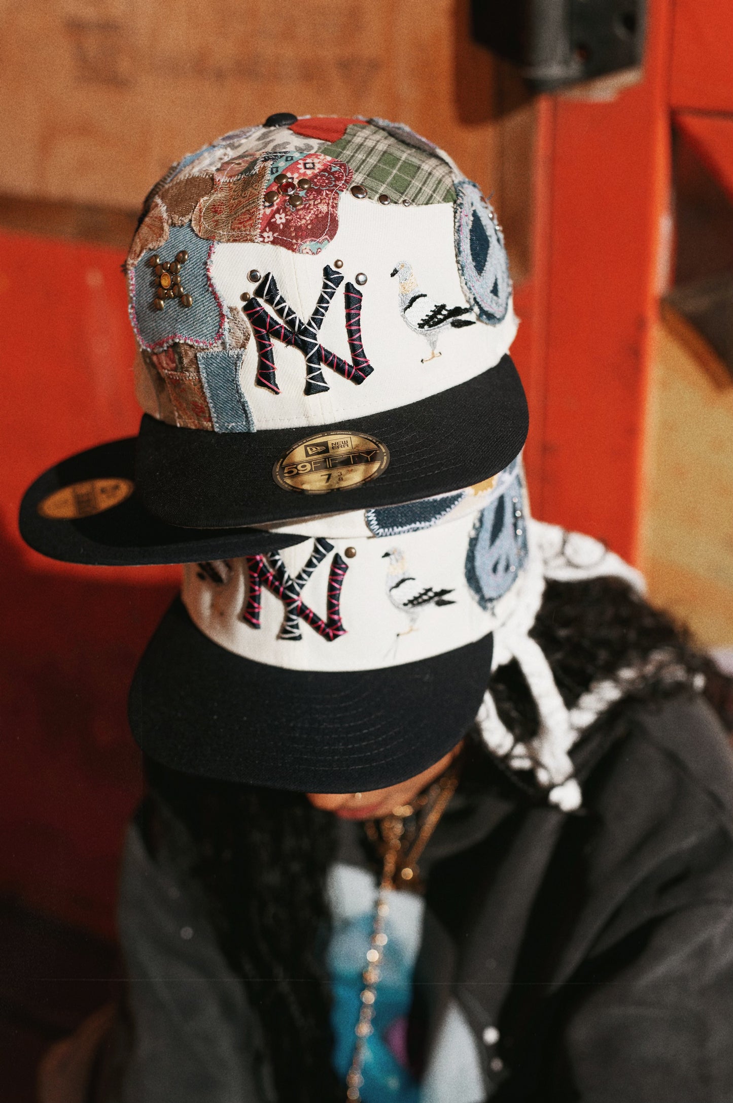 PORTER x GUAPDIDEM Patch Work Fitted