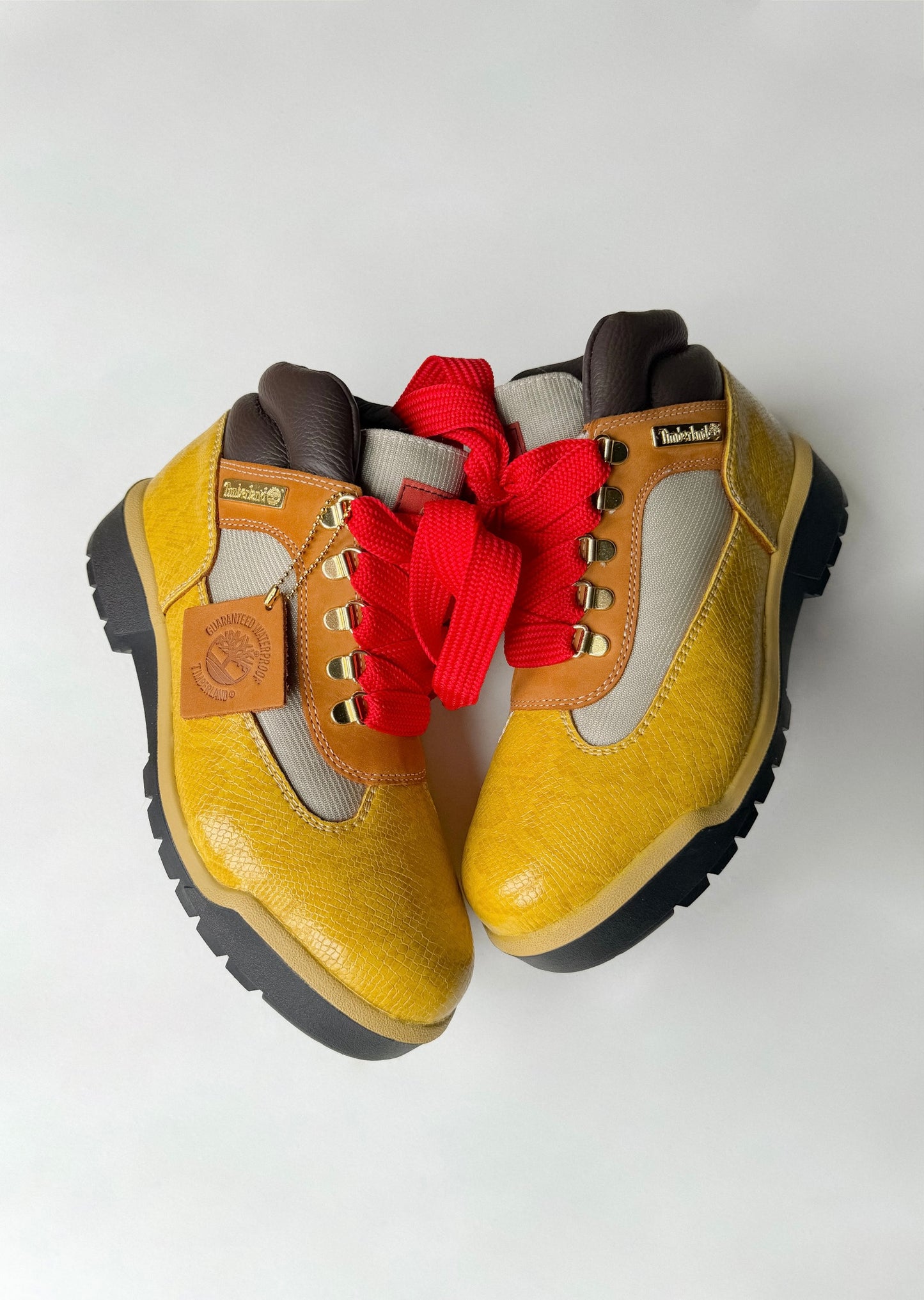 “Yellow Belly” Snakeskin 🐍 Field boots