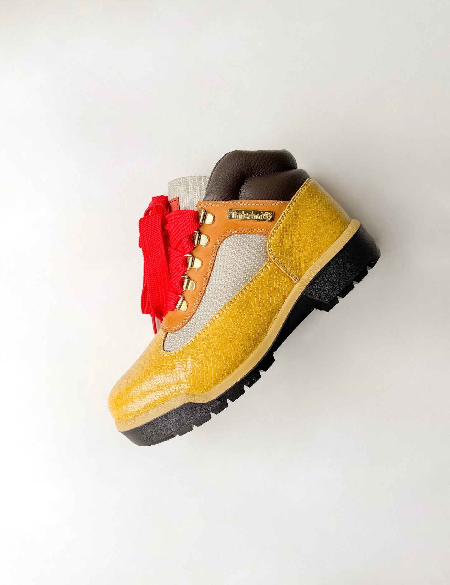 “Yellow Belly” Snakeskin 🐍 Field boots