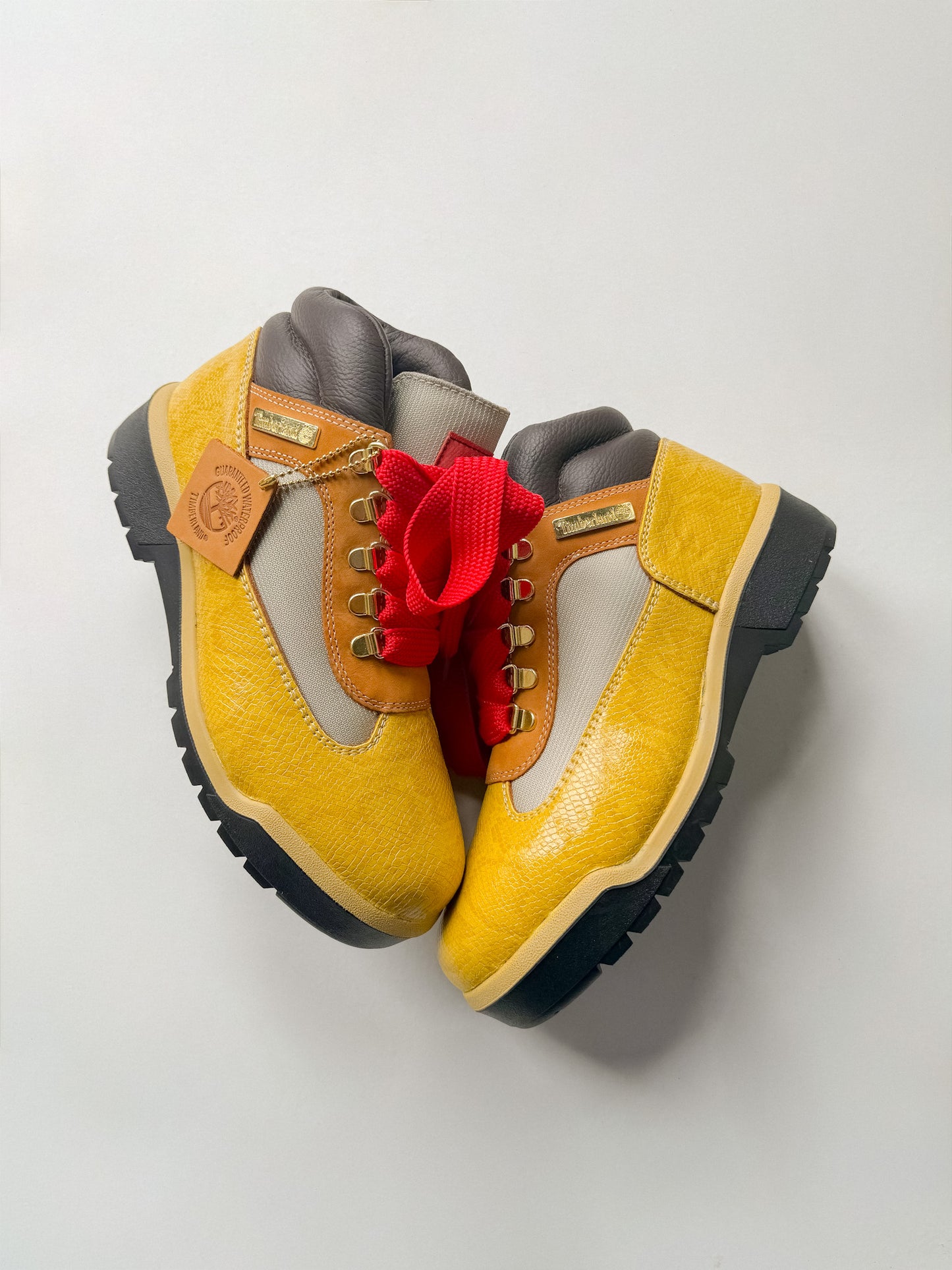 “Yellow Belly” Snakeskin 🐍 Field boots