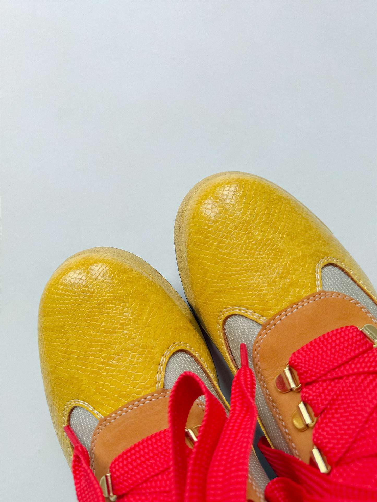 “Yellow Belly” Snakeskin 🐍 Field boots