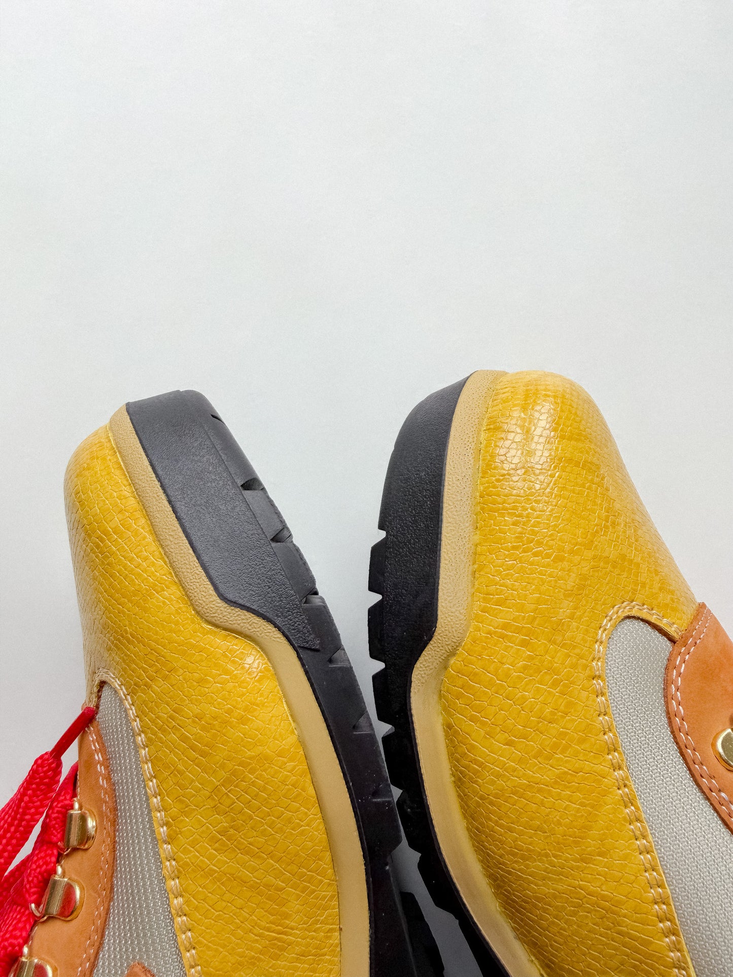 “Yellow Belly” Snakeskin 🐍 Field boots