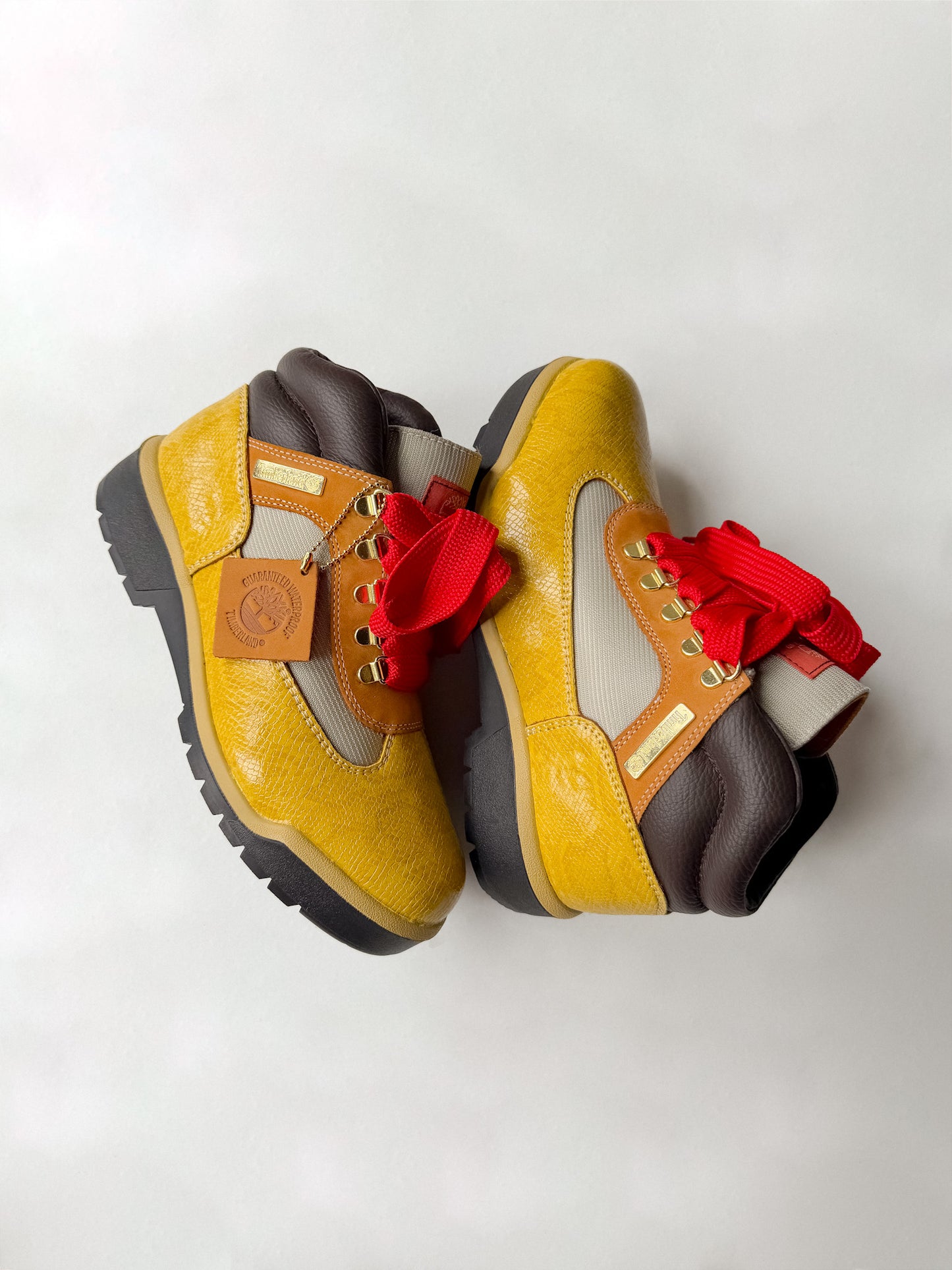 “Yellow Belly” Snakeskin 🐍 Field boots