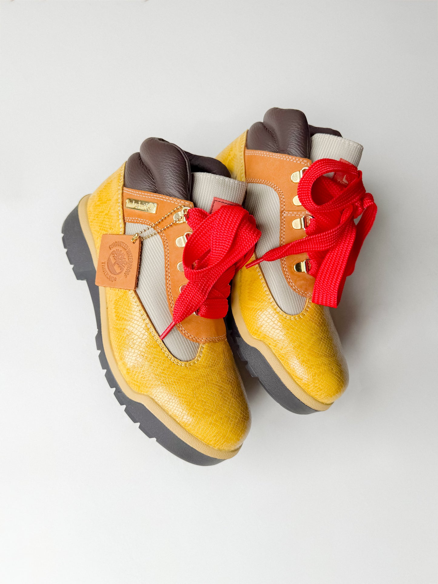“Yellow Belly” Snakeskin 🐍 Field boots